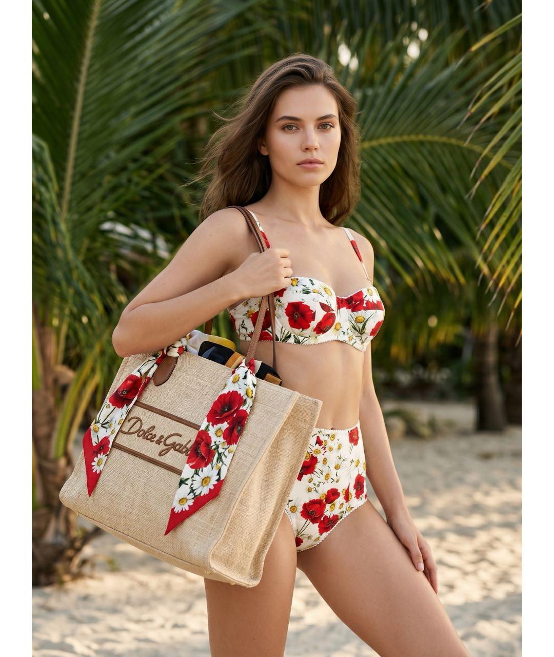 DOLCE&GABBANA Мульти купальник, фото 2