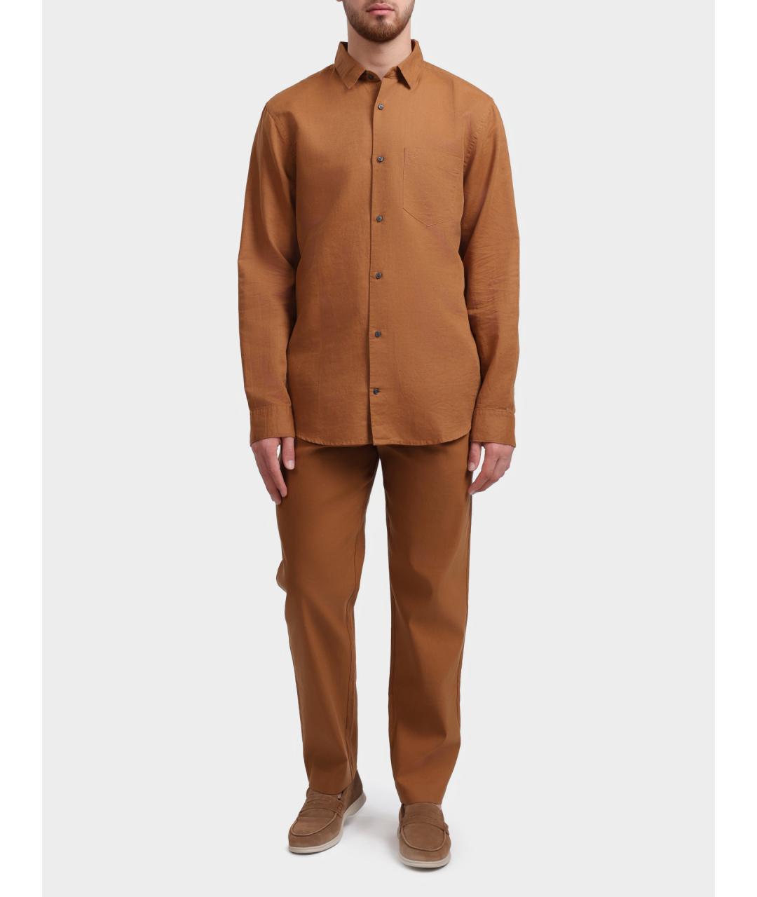 CALVIN KLEIN Льняные повседневные брюки, фото 2