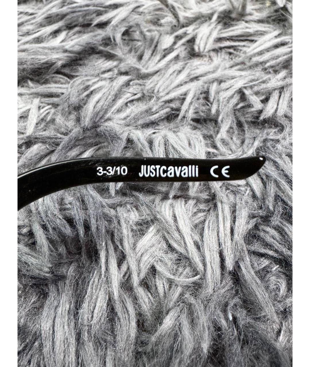 JUST CAVALLI Серебряные металлические солнцезащитные очки, фото 5