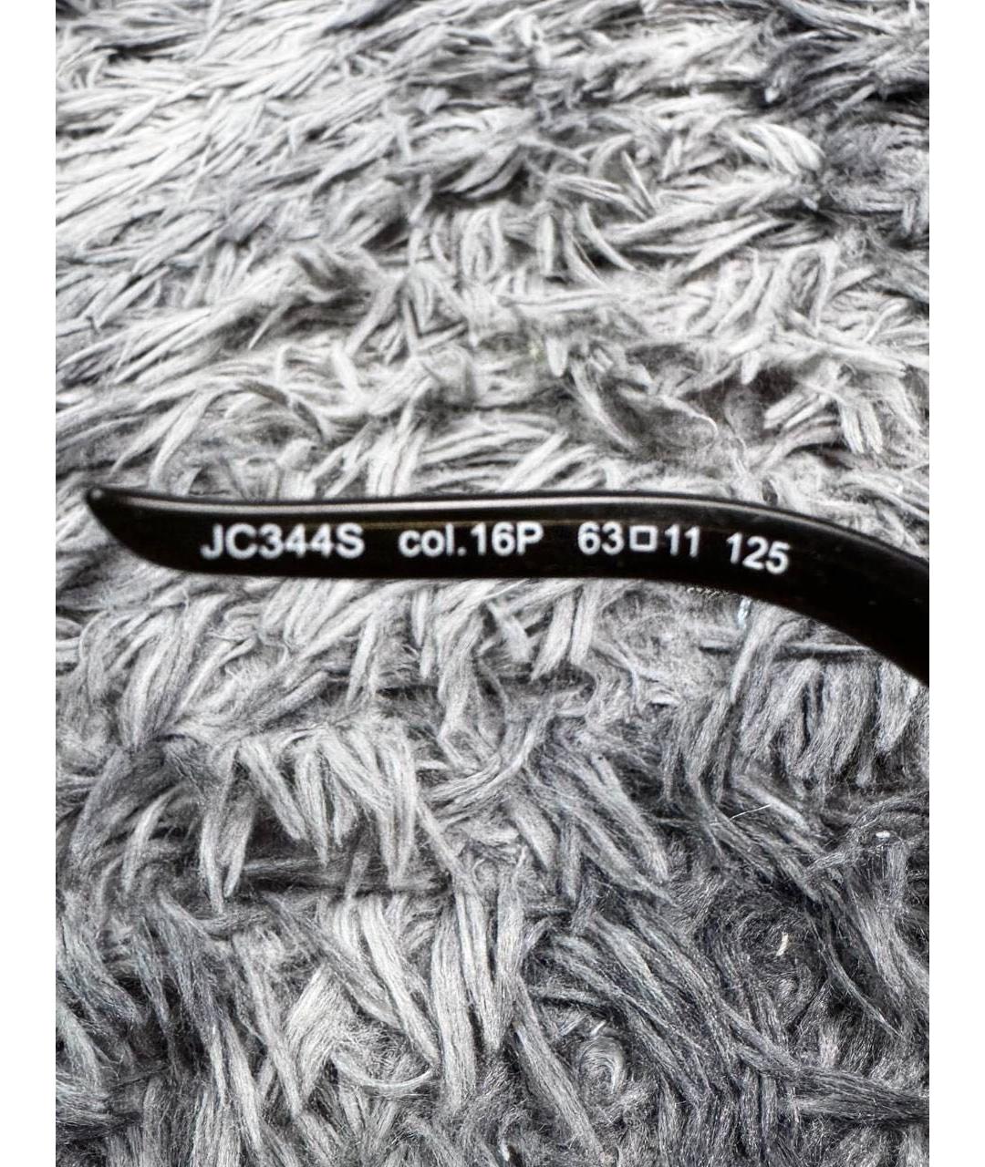 JUST CAVALLI Серебряные металлические солнцезащитные очки, фото 6