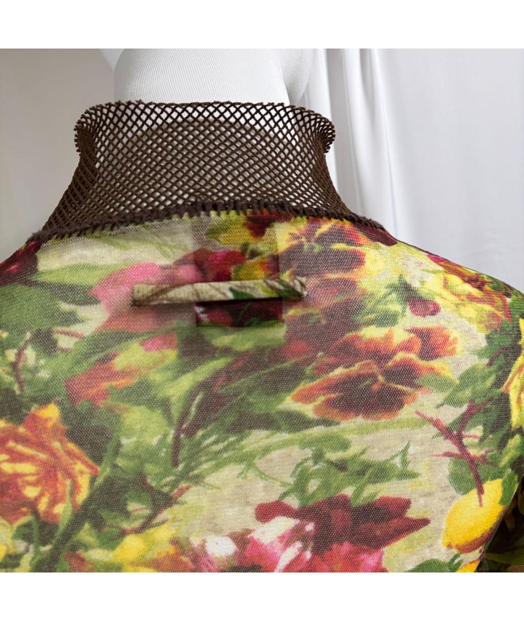 JEAN PAUL GAULTIER Мульти сетчатая майка, фото 6