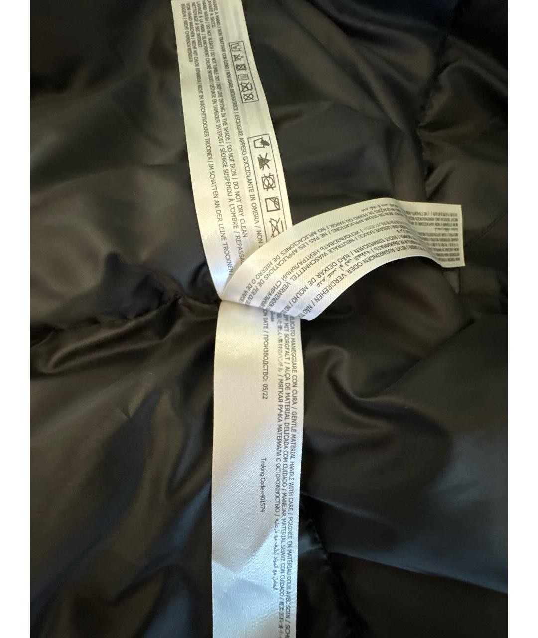 TWIN-SET Черный полиэстеровый жилет, фото 8