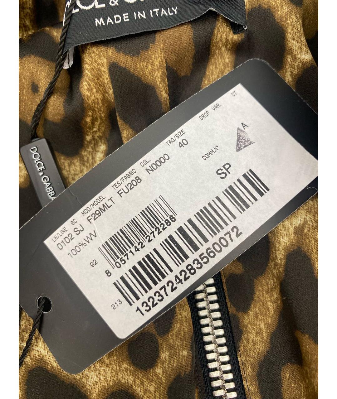 DOLCE&GABBANA Черный шерстяной жакет/пиджак, фото 7