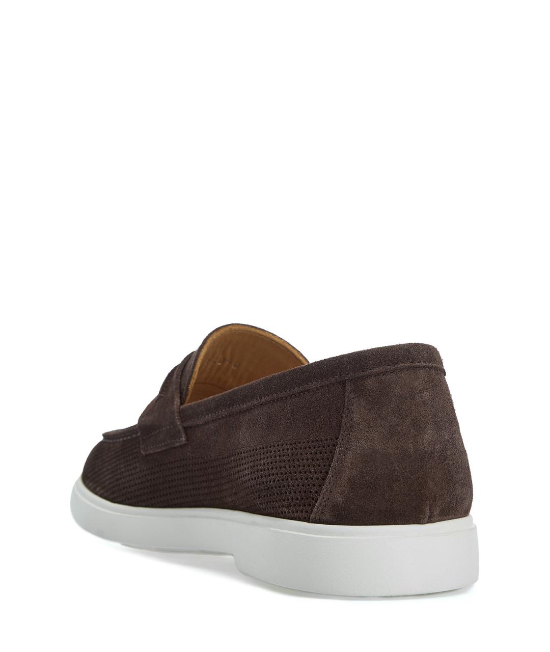 BARRETT Коричневые замшевые лоферы, фото 4