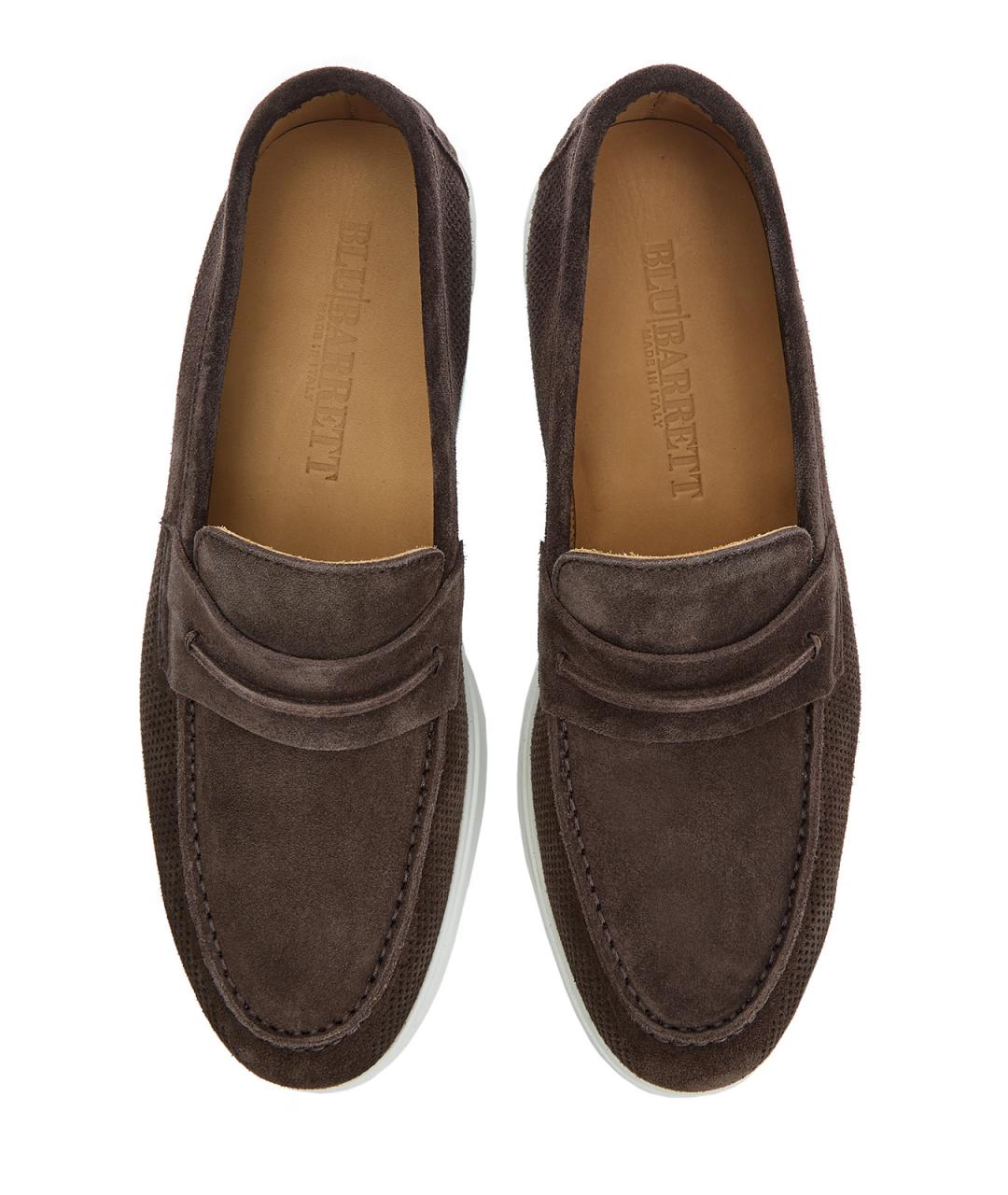 BARRETT Коричневые замшевые лоферы, фото 5