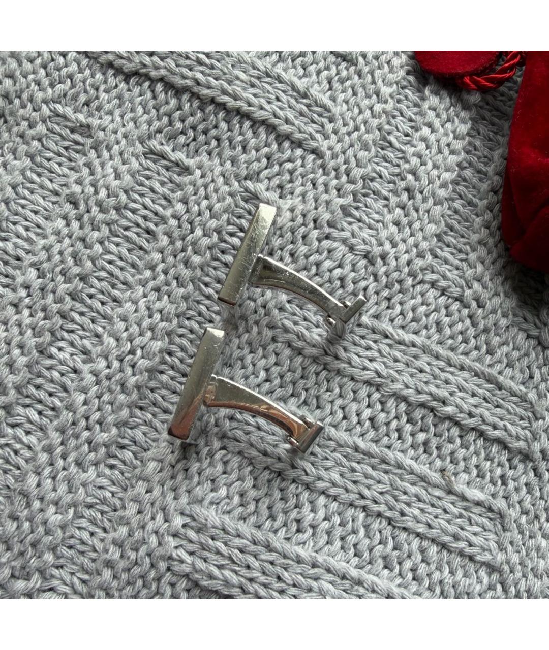 CARTIER Серебряные серебряные запонки, фото 7