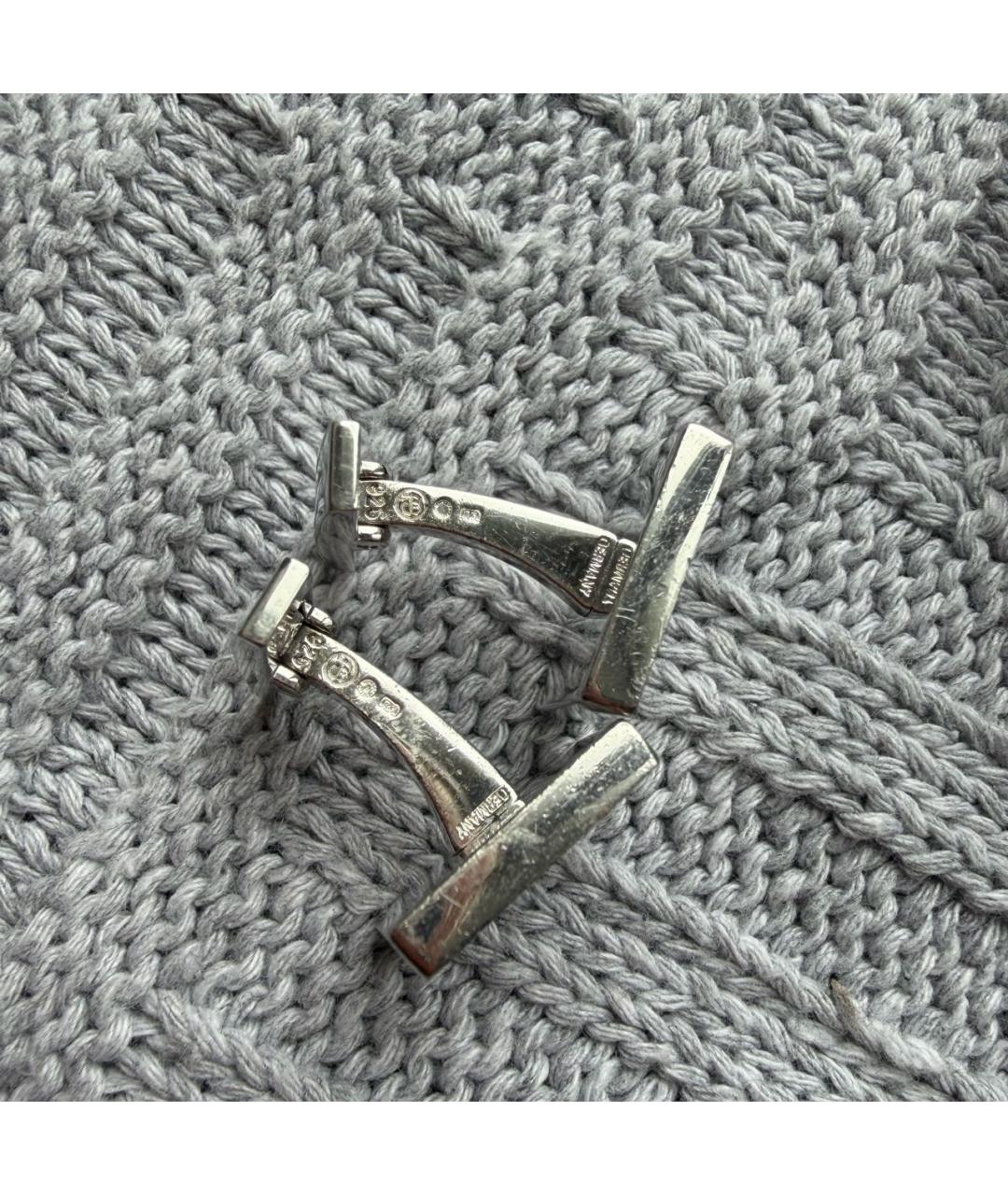 CARTIER Серебряные серебряные запонки, фото 6