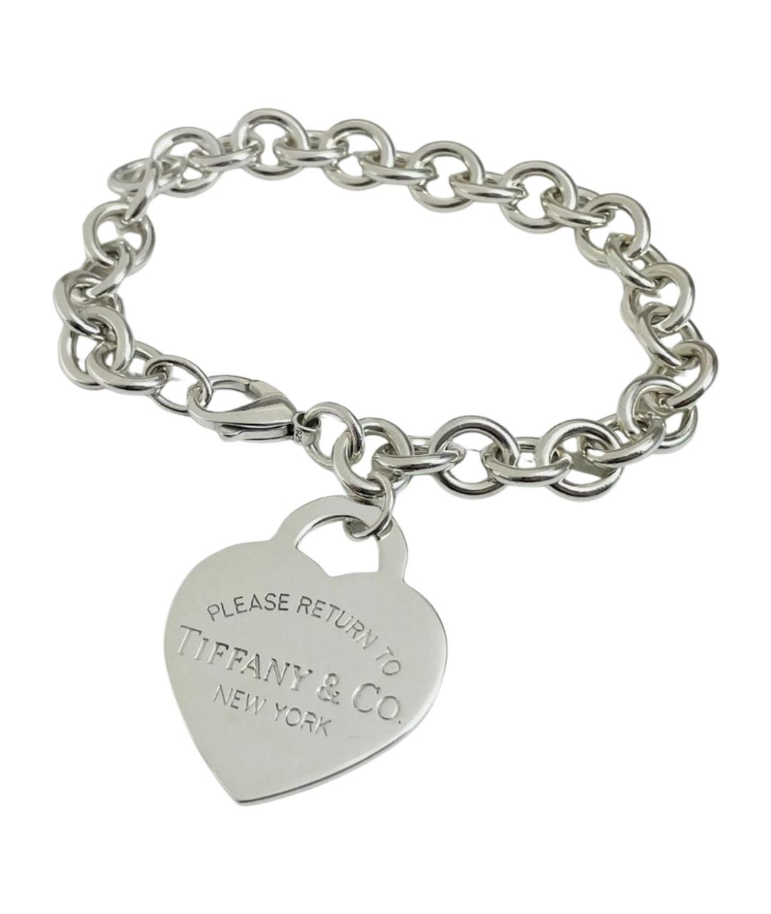 TIFFANY&CO Серебрянный серебряный браслет, фото 1
