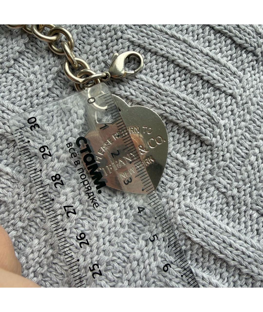 TIFFANY&CO Серебрянный серебряный браслет, фото 6