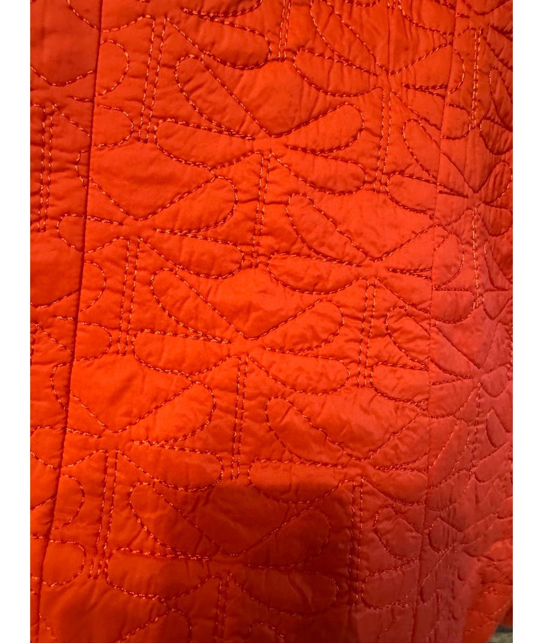 ARMANI JEANS Оранжевая полиамидовая куртка, фото 6