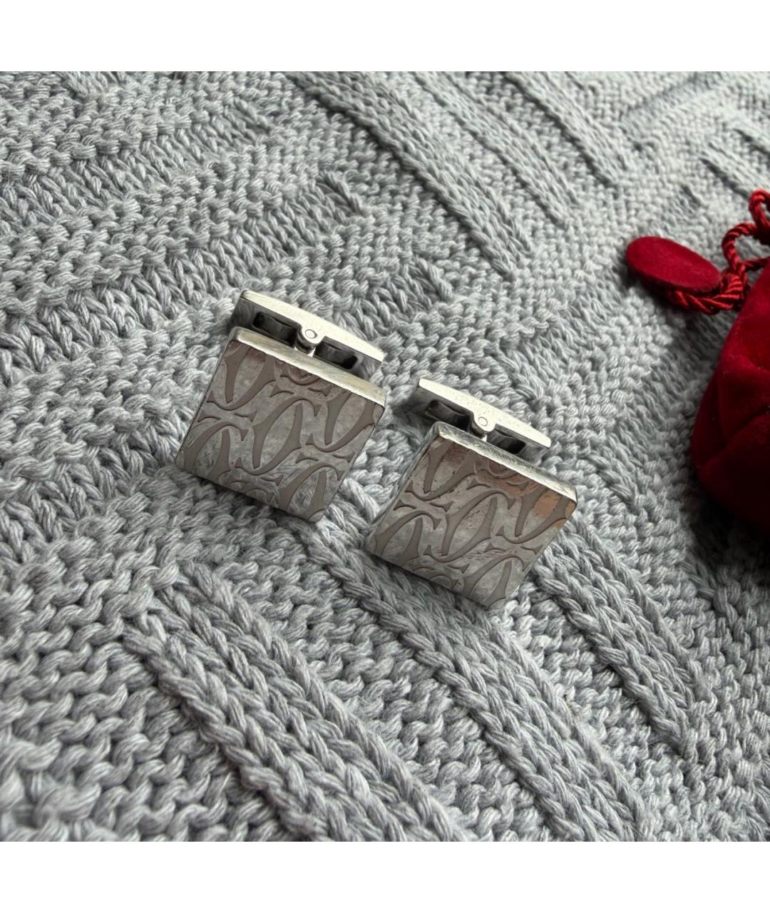 CARTIER Серебряные серебряные запонки, фото 3