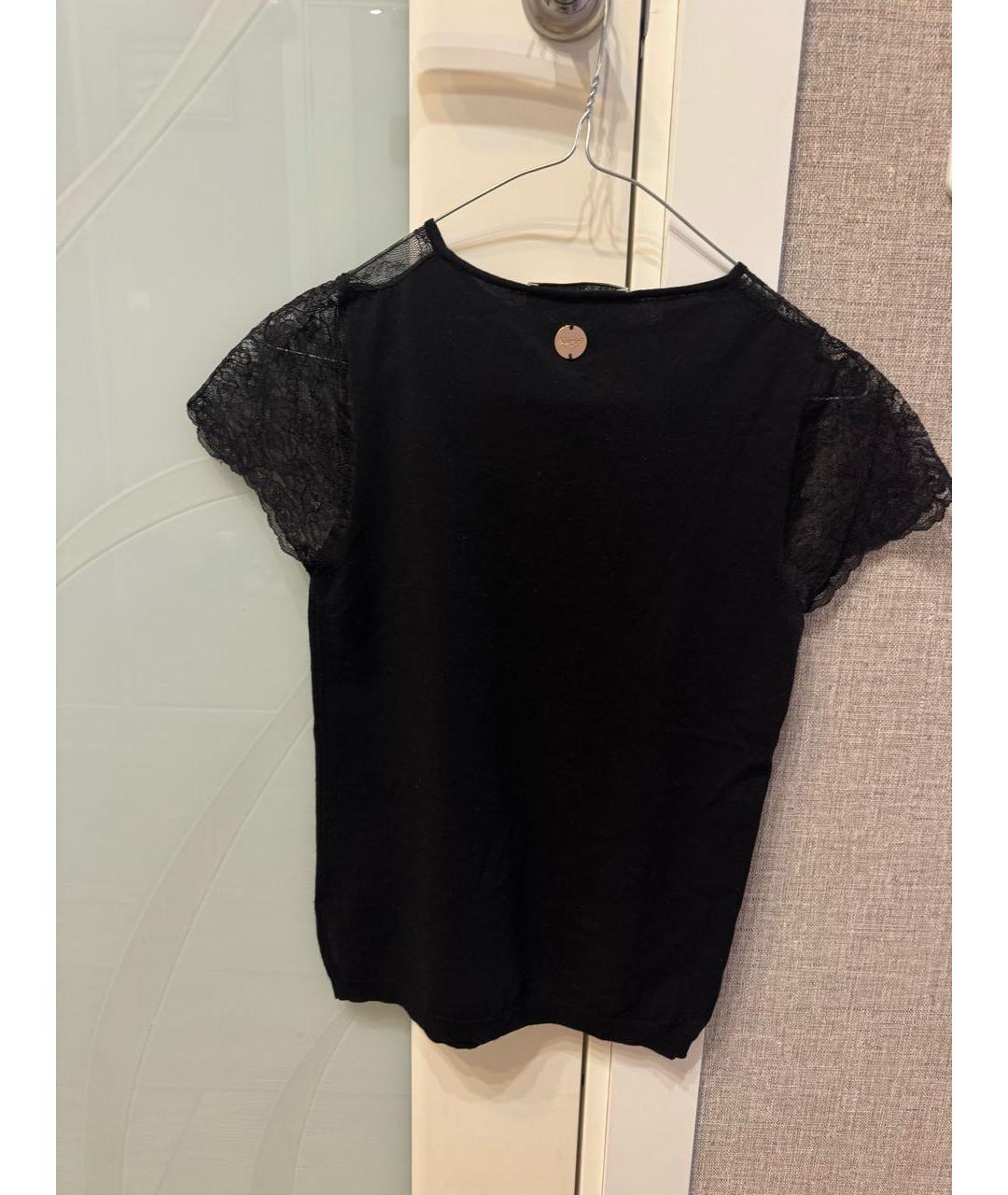 BLUGIRL Черный вискозный джемпер / свитер, фото 2