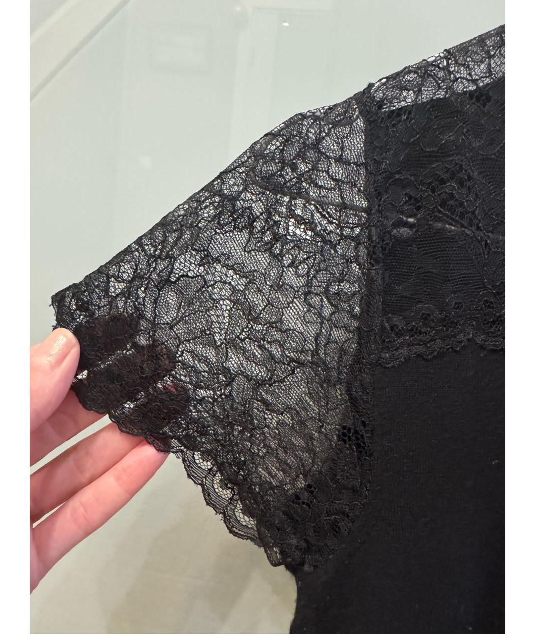 BLUGIRL Черный вискозный джемпер / свитер, фото 5