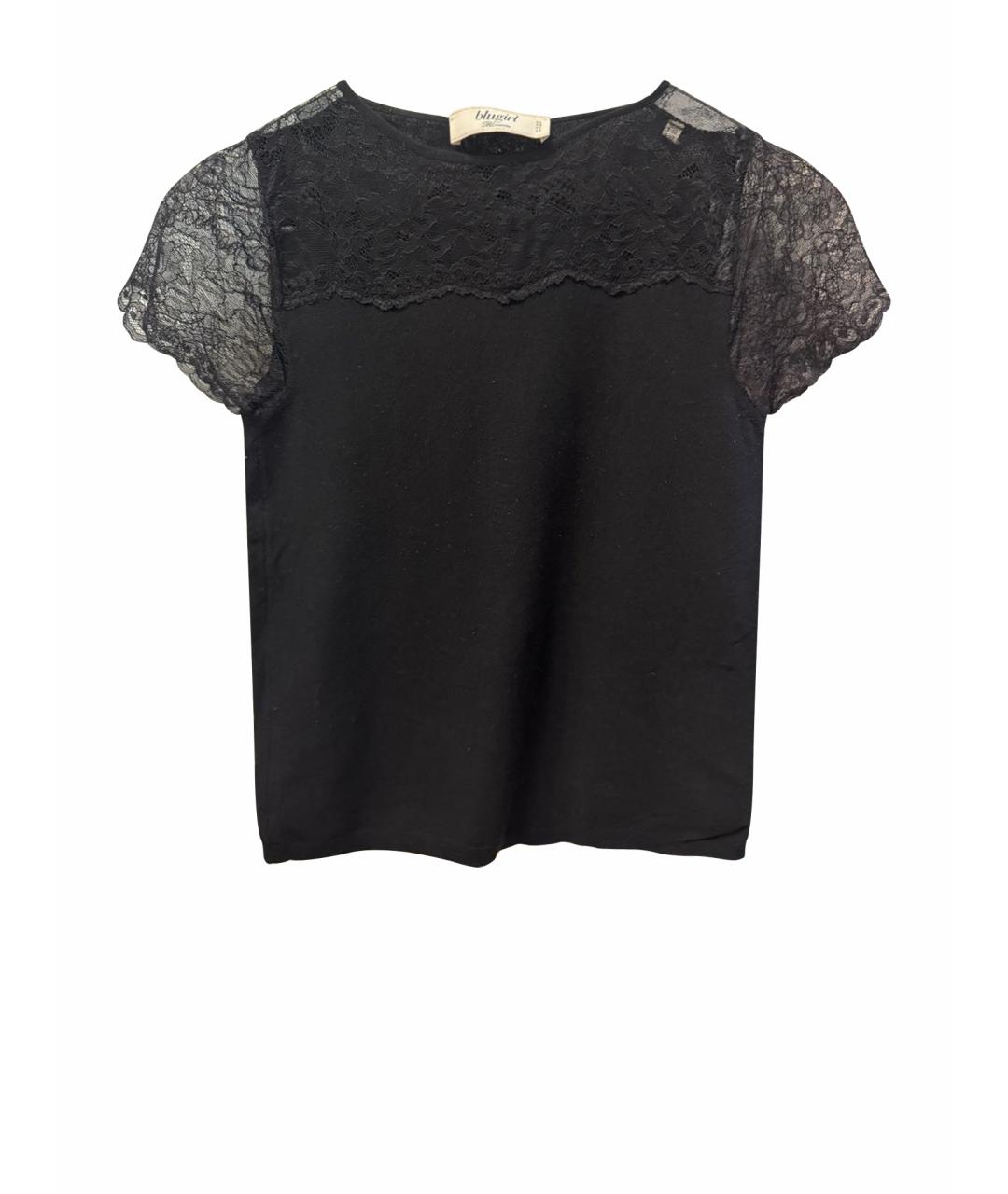 BLUGIRL Черный вискозный джемпер / свитер, фото 1