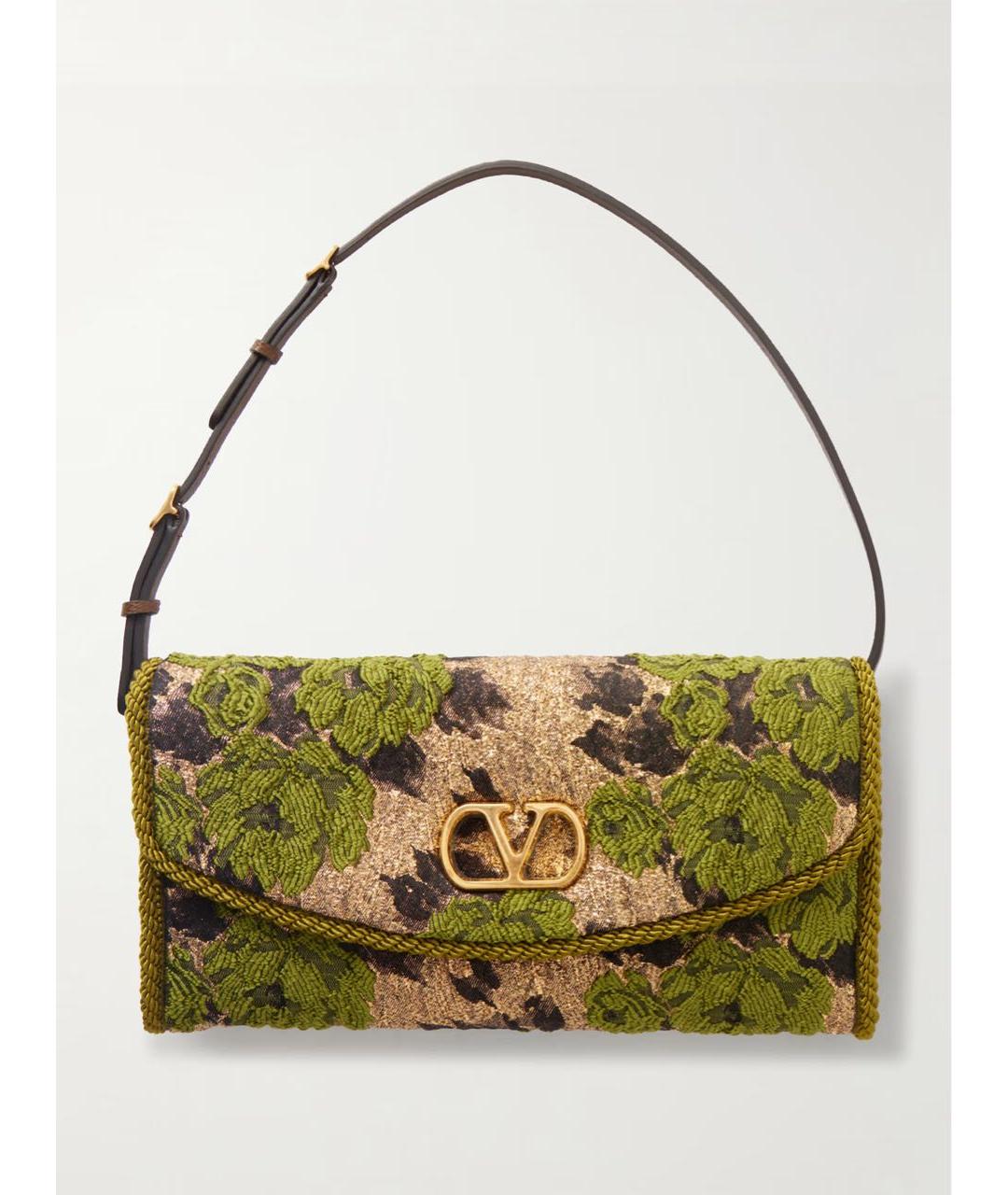 VALENTINO Мульти тканевая сумка с короткими ручками, фото 9