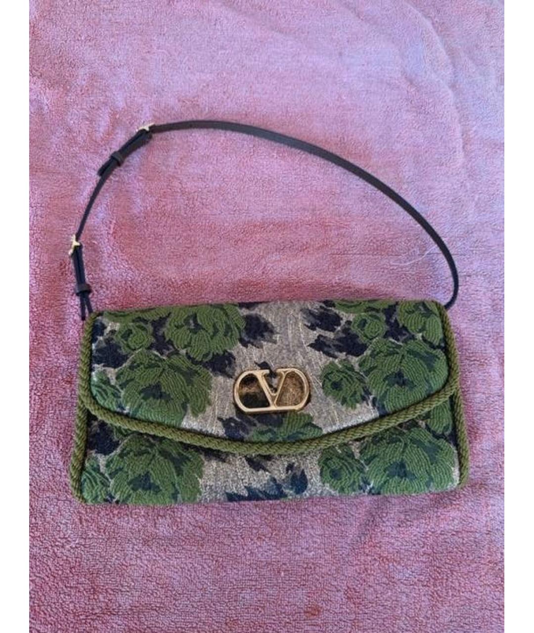 VALENTINO Мульти тканевая сумка с короткими ручками, фото 5