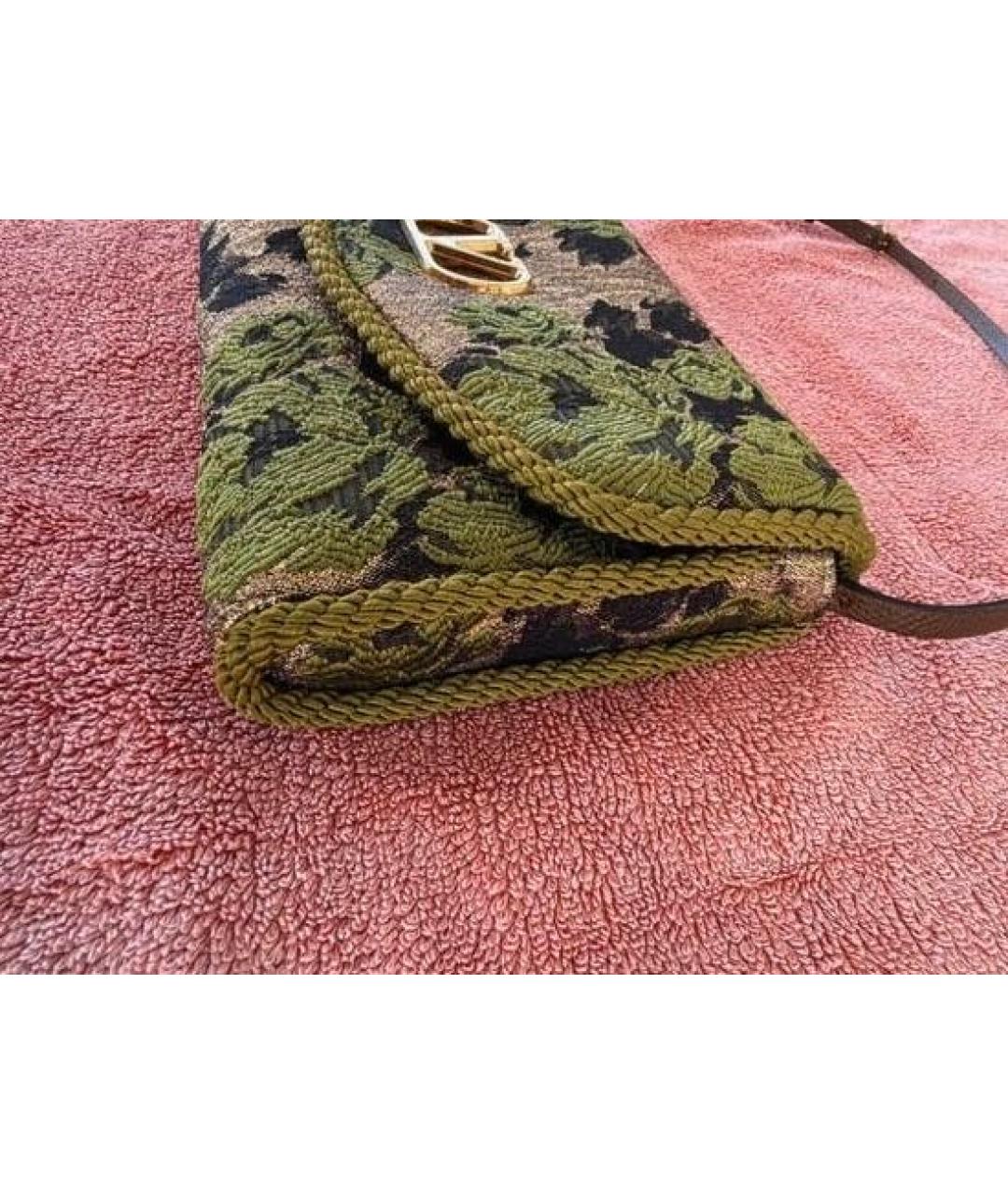 VALENTINO Мульти тканевая сумка с короткими ручками, фото 6