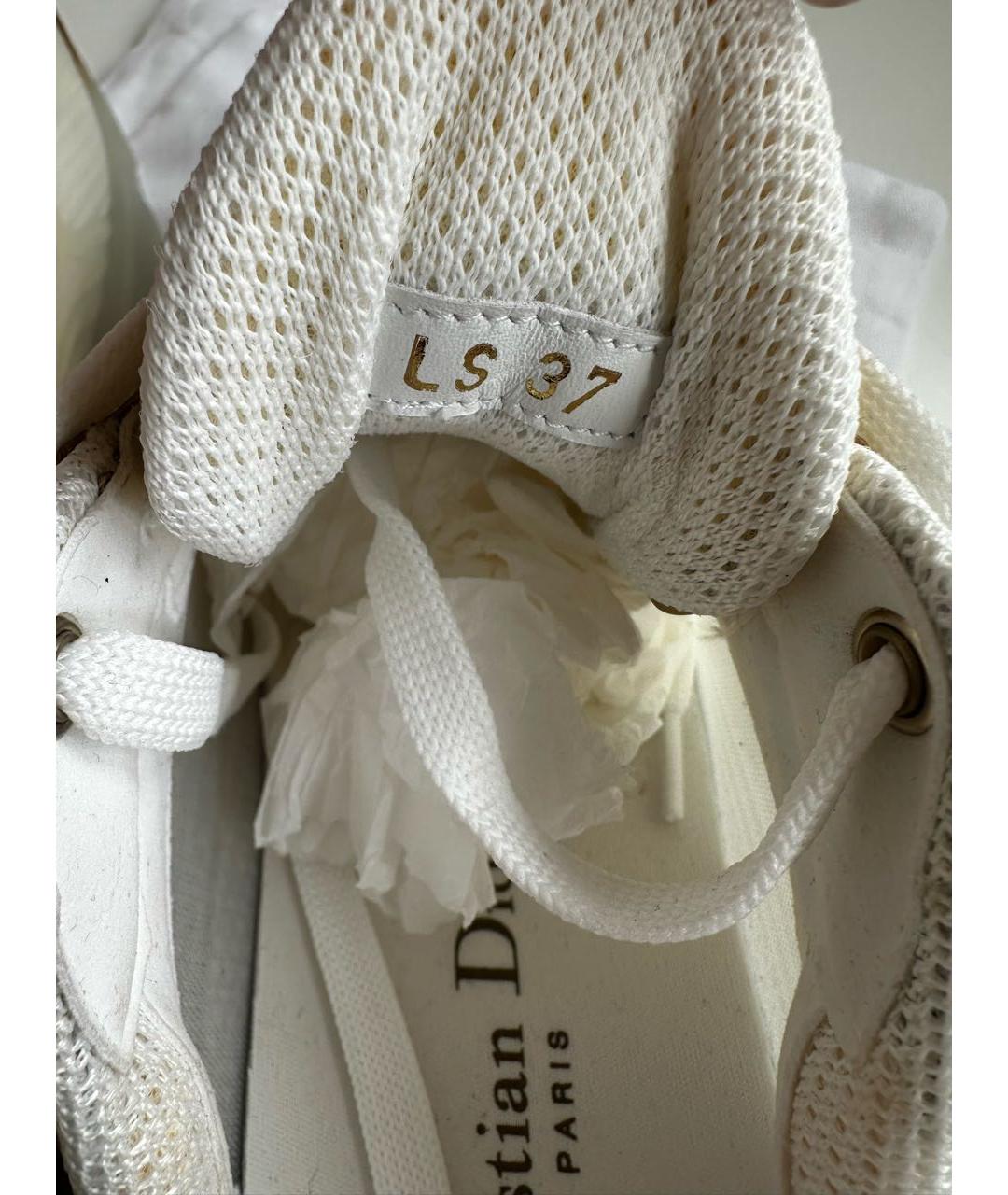 CHRISTIAN DIOR Золотые кроссовки, фото 7