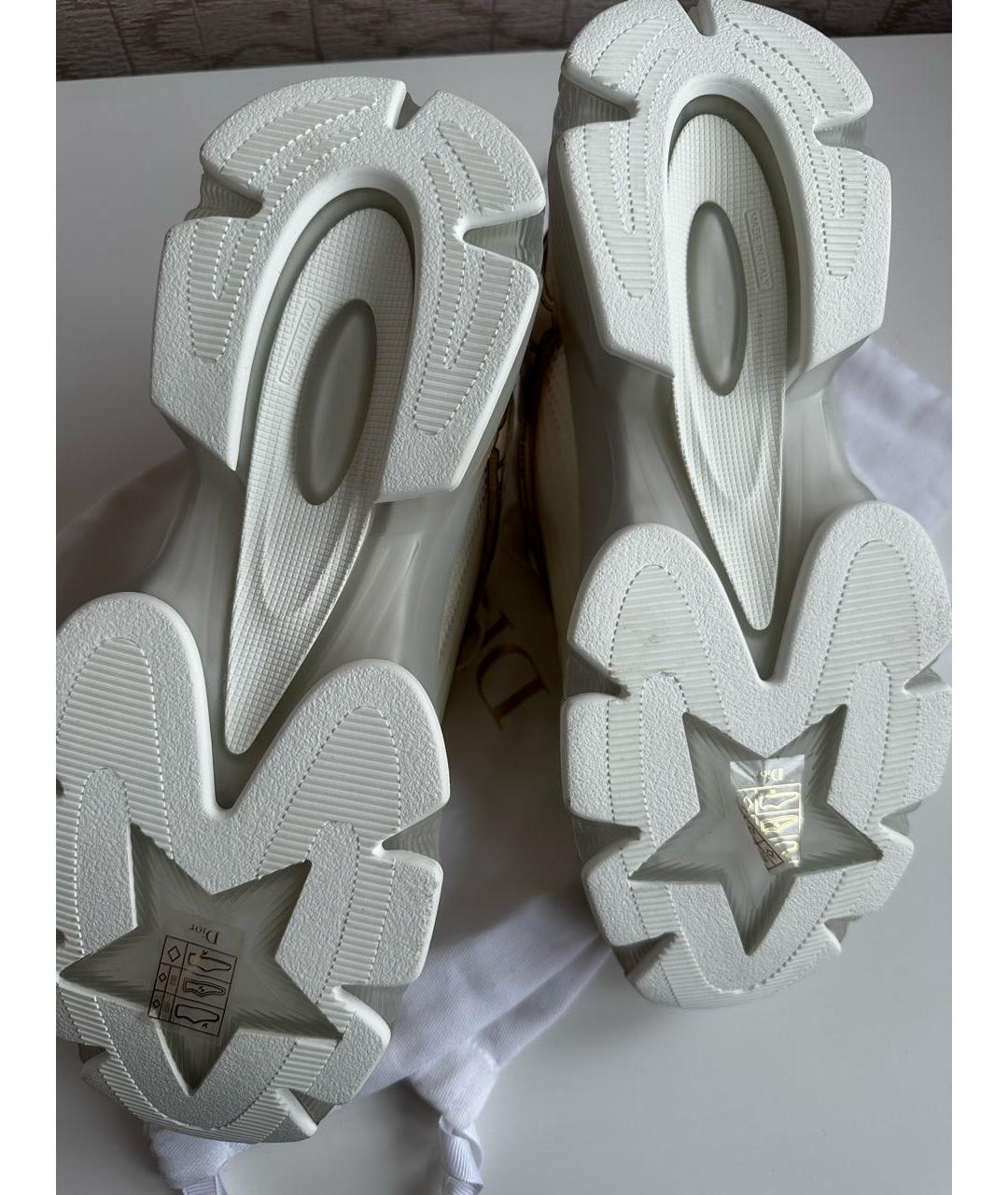 CHRISTIAN DIOR Золотые кроссовки, фото 6