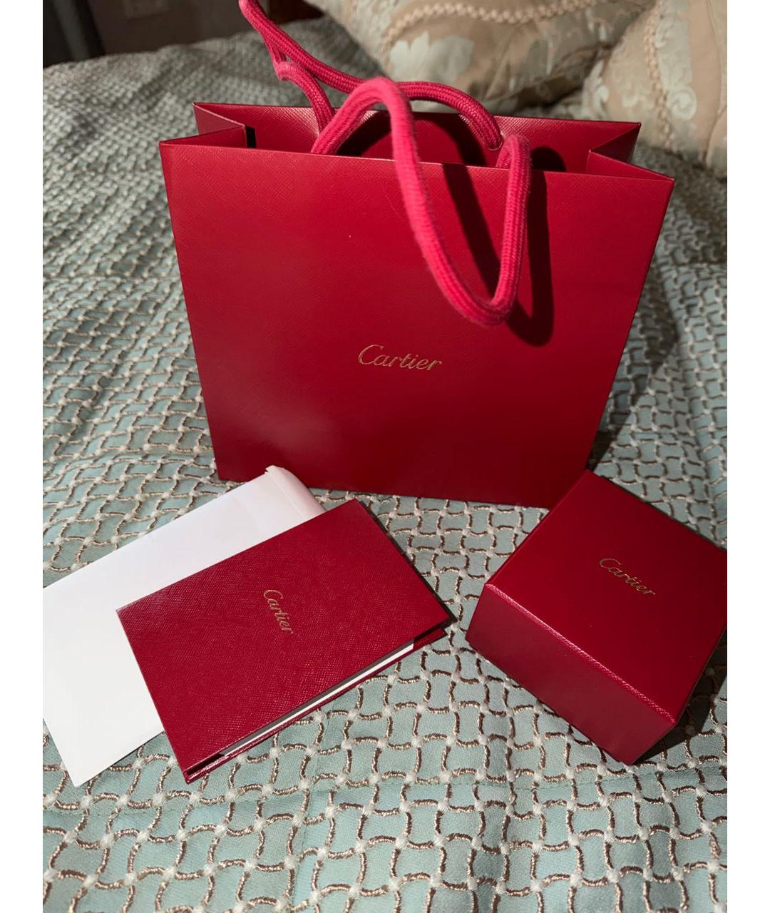 CARTIER Белое кольцо из белого золота, фото 4