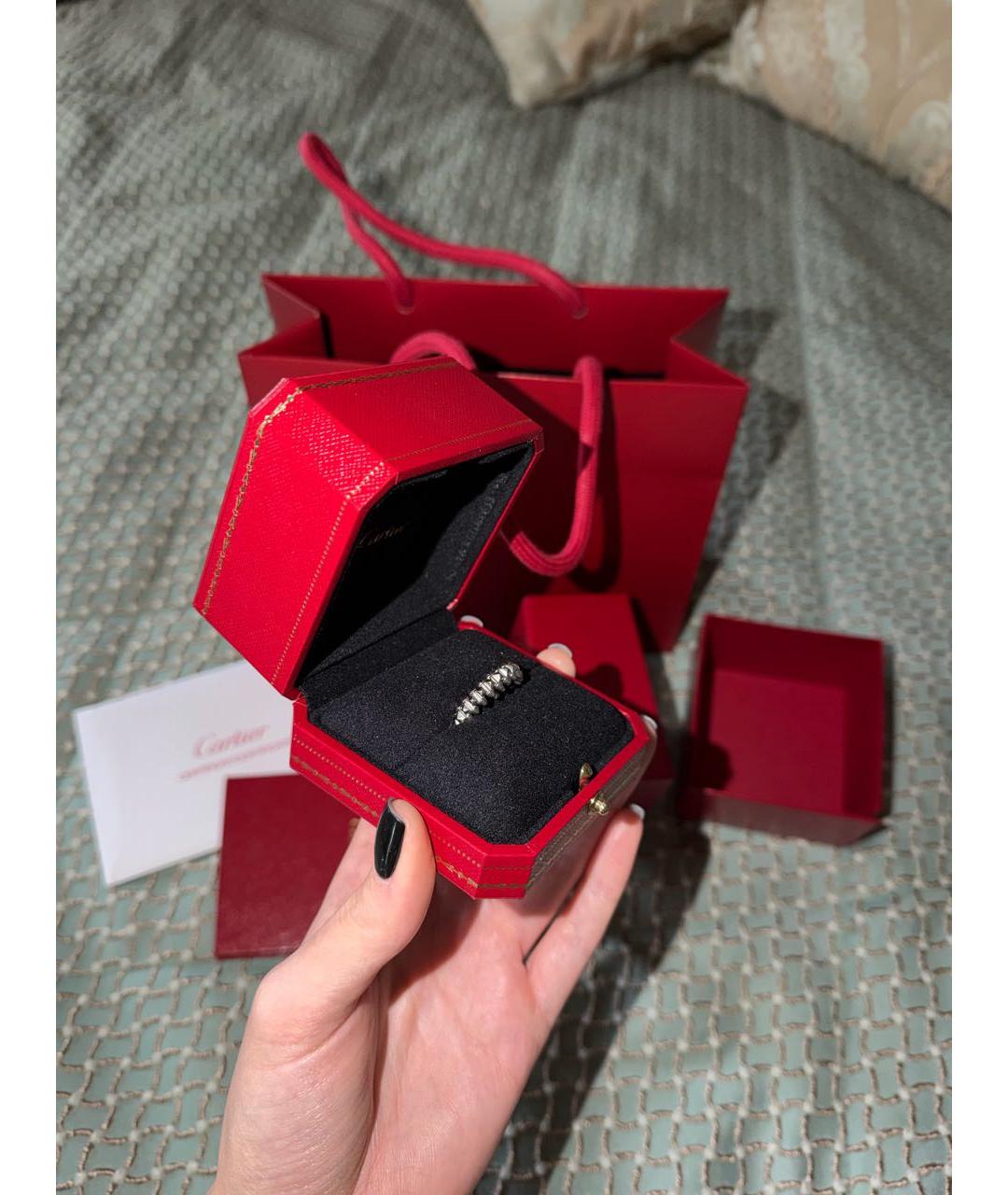 CARTIER Белое кольцо из белого золота, фото 2