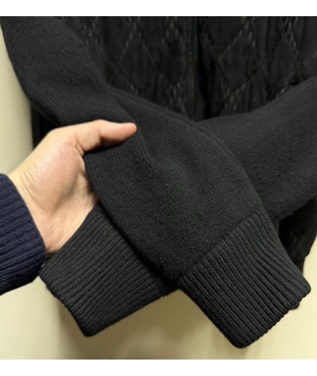 ZILLI Черный хлопковый кардиган, фото 6