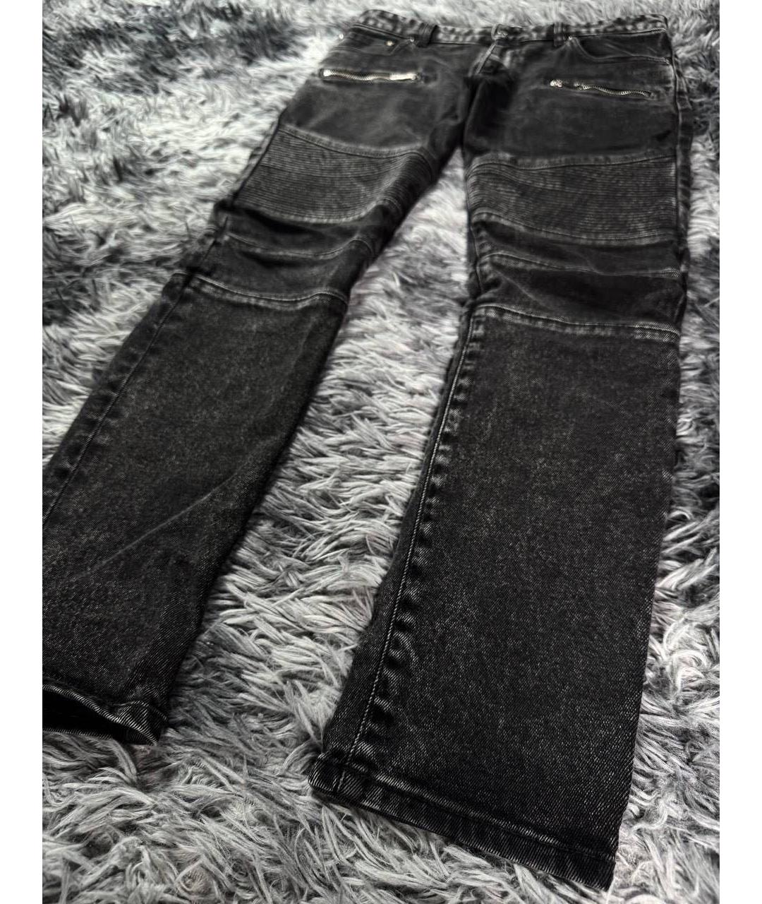 JUST CAVALLI Черные хлопковые джинсы скинни, фото 7