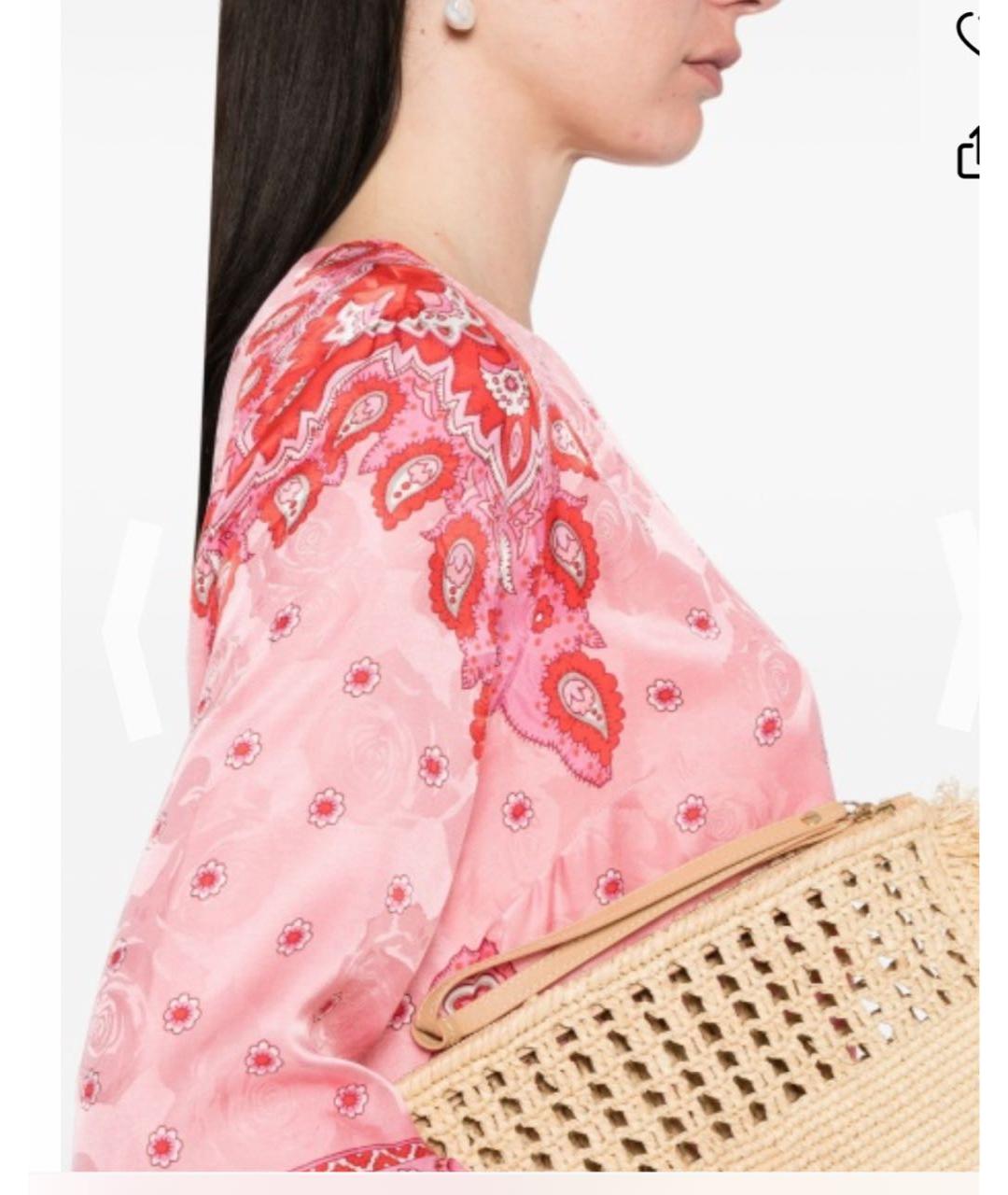 ETRO Розовое платье, фото 3