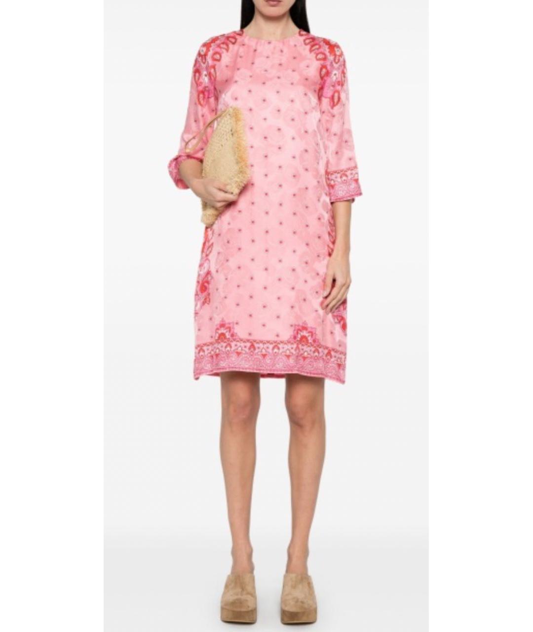 ETRO Розовое платье, фото 4