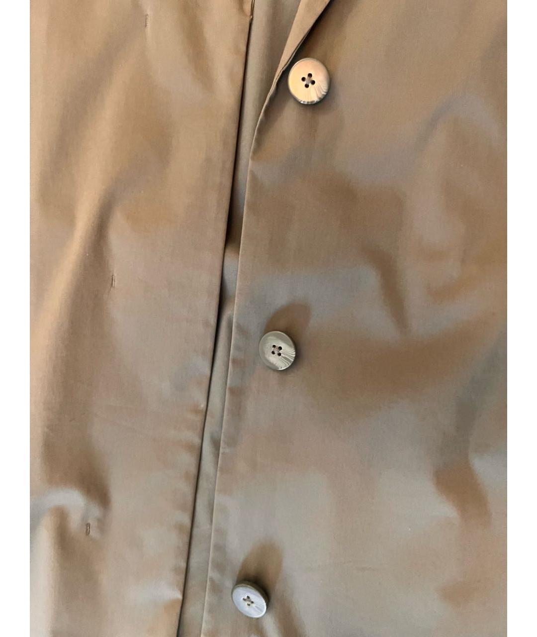 COS Серый хлопковый тренч/плащ, фото 4