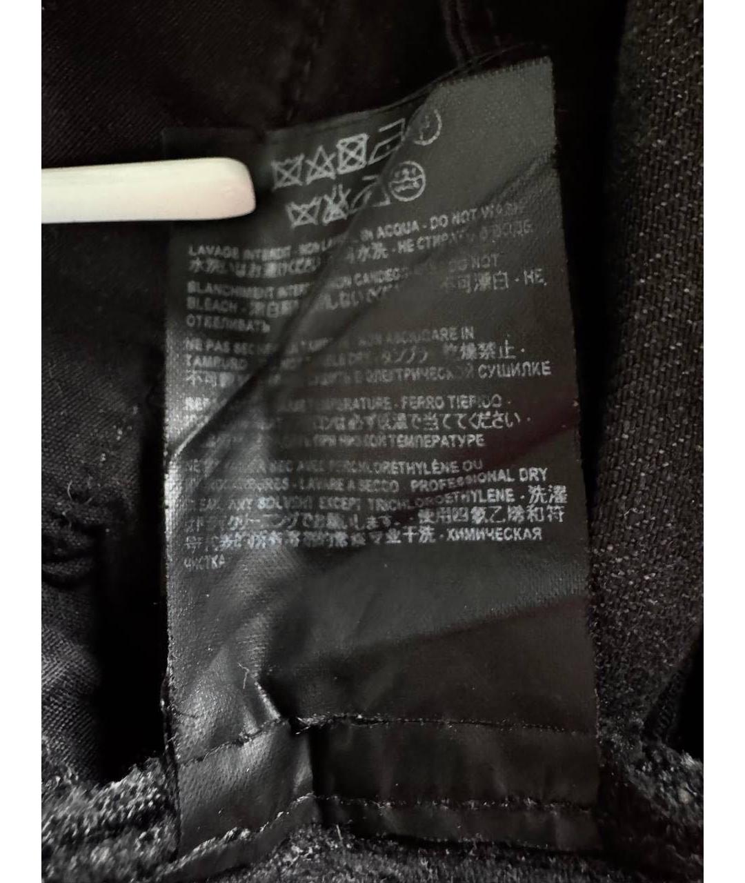SAINT LAURENT Черные хлопковые джинсы скинни, фото 6