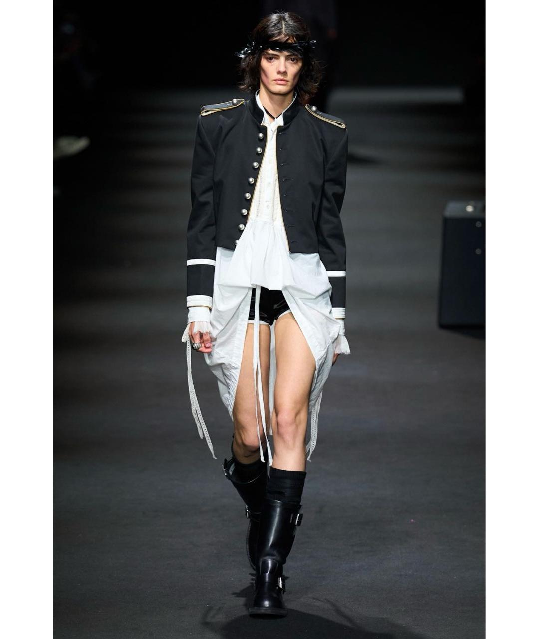 ANN DEMEULEMEESTER Черные носки, чулки и колготы, фото 4