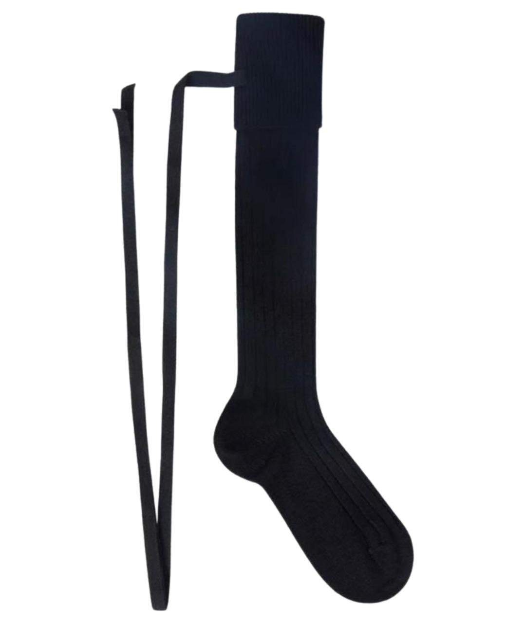 ANN DEMEULEMEESTER Черные носки, чулки и колготы, фото 1
