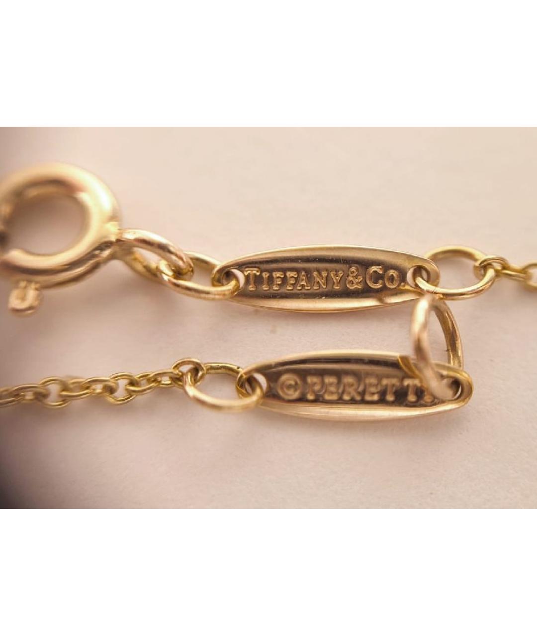 TIFFANY&CO Желтая подвеска из желтого золота, фото 5