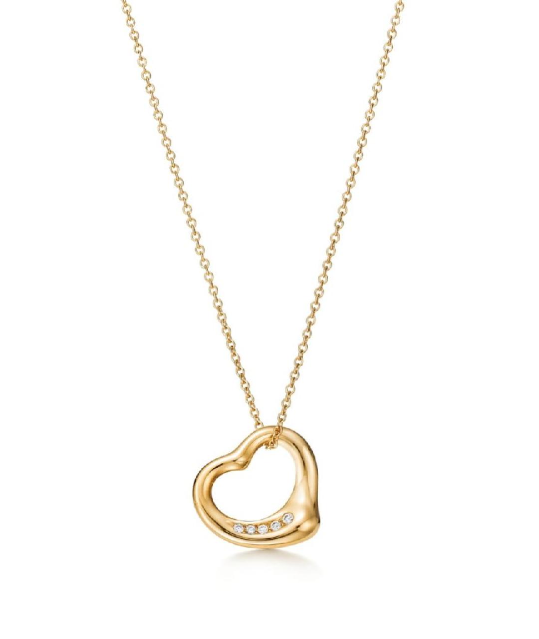 TIFFANY&CO Желтая подвеска из желтого золота, фото 1