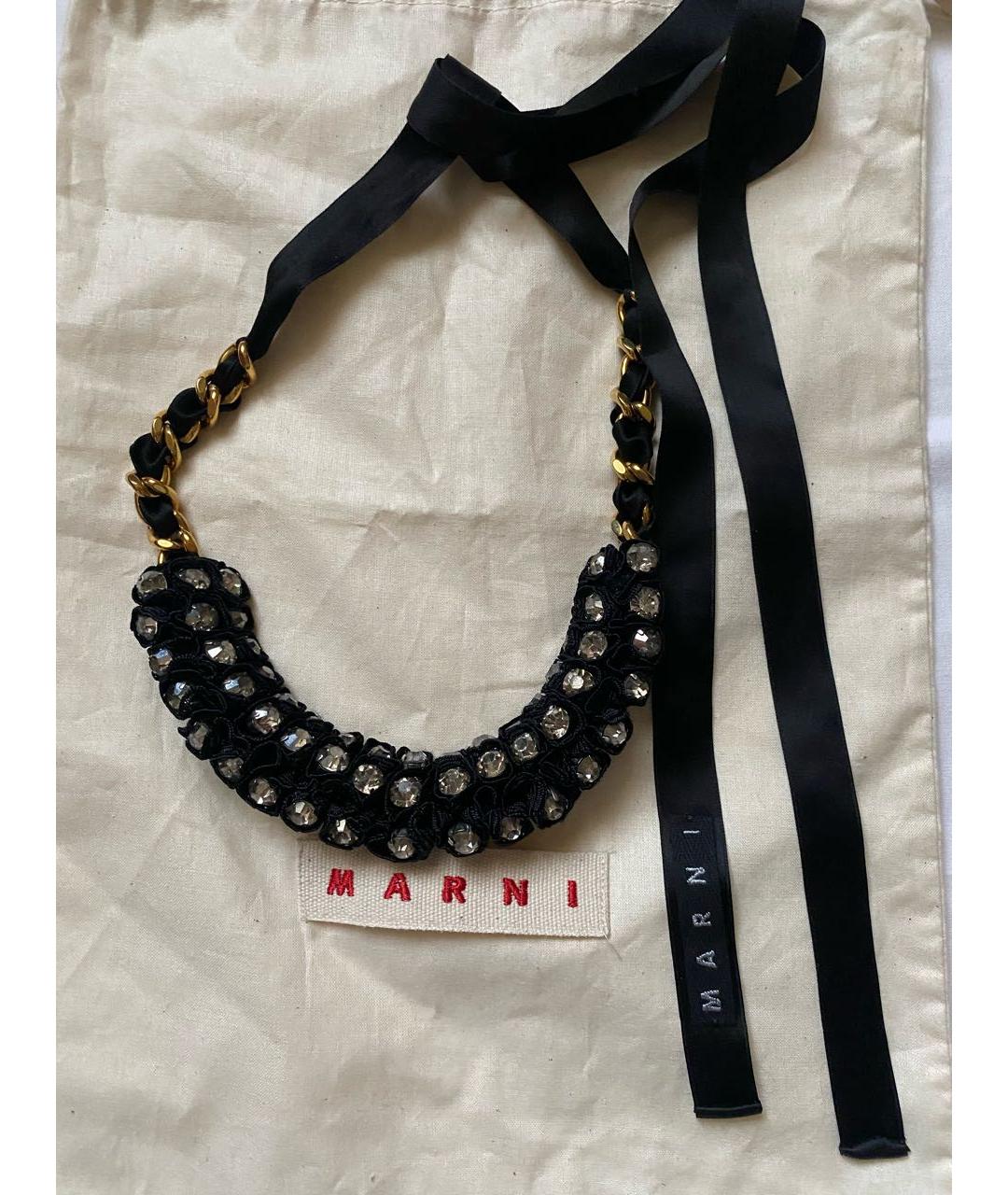MARNI Черное колье, фото 4
