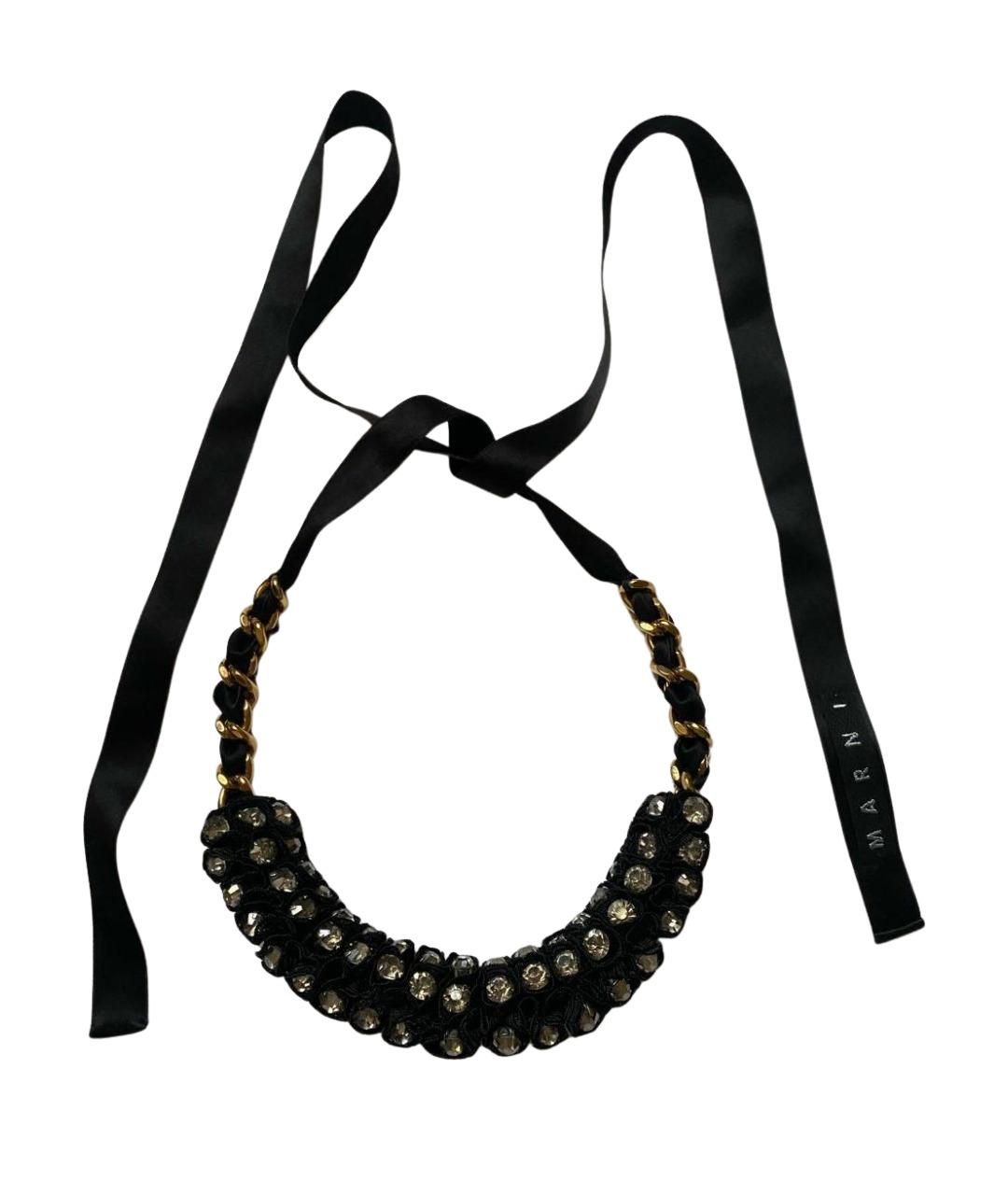 MARNI Черное колье, фото 1