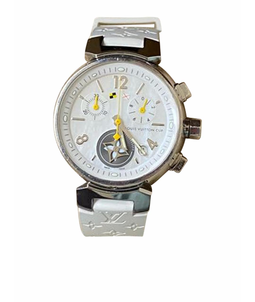 LOUIS VUITTON Белые металлические часы, фото 1