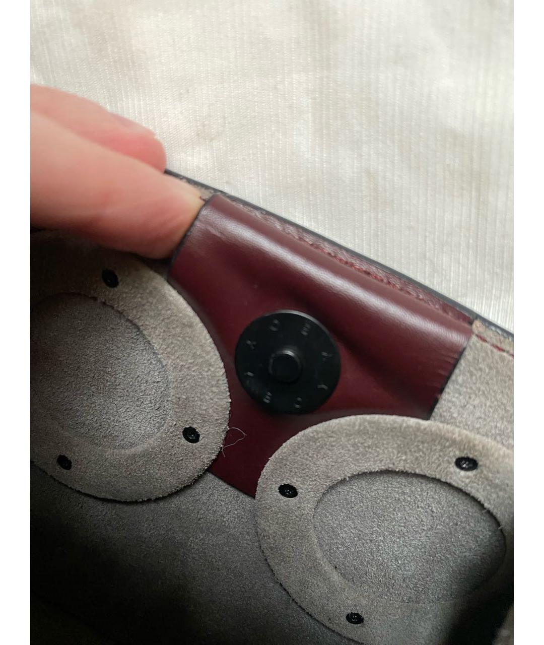 BOYY Бордовая кожаная поясная сумка, фото 8