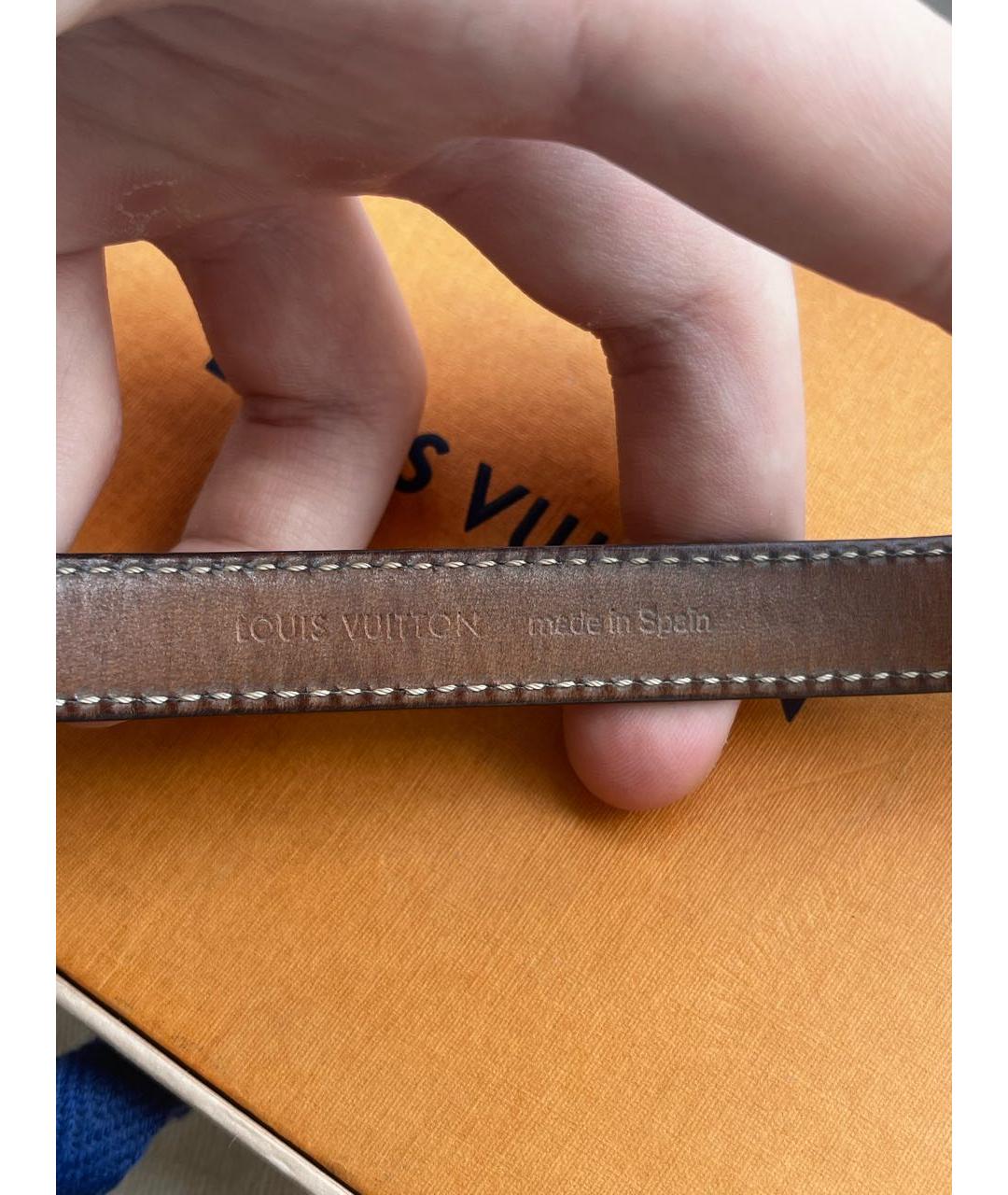 LOUIS VUITTON Коричневый браслет, фото 4