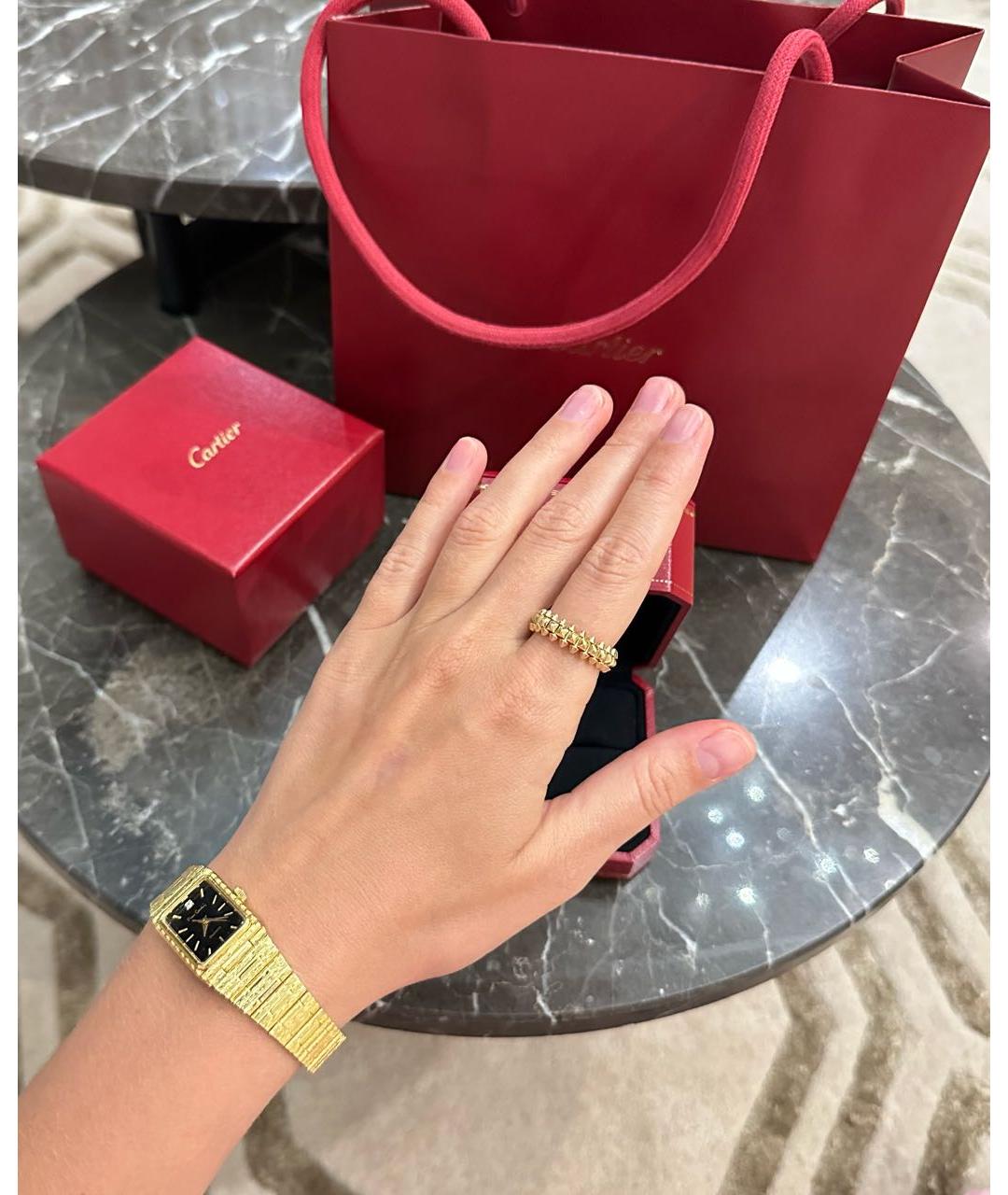 CARTIER Золотое кольцо из розового золота, фото 6