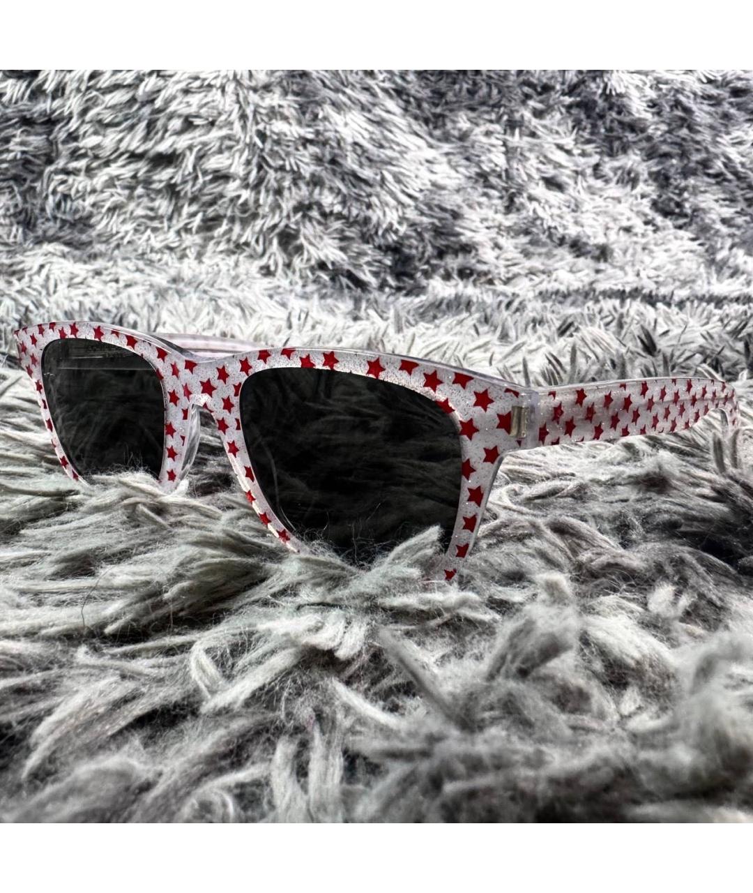 SAINT LAURENT Мульти пластиковые солнцезащитные очки, фото 3