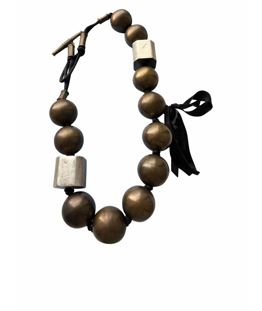 LANVIN Коричневое колье, фото 1