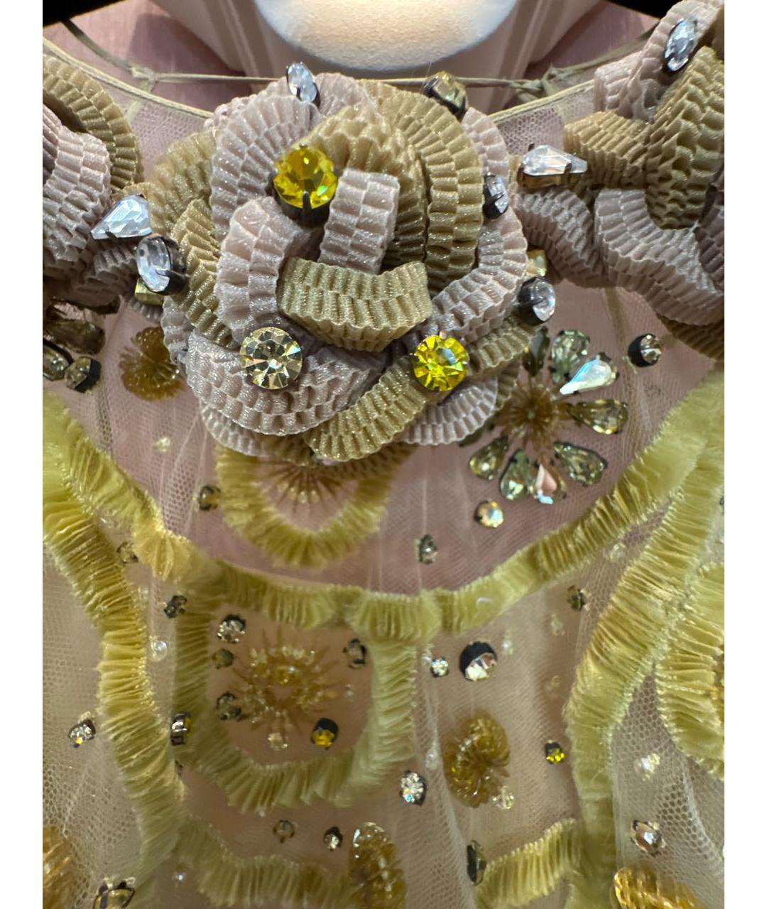 VALENTINO Шелковое вечернее платье, фото 4