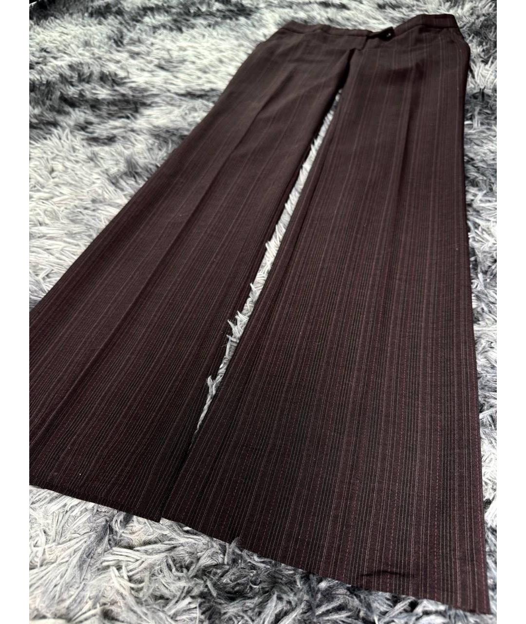 JUST CAVALLI Бордовый хлопковый костюм с брюками, фото 5