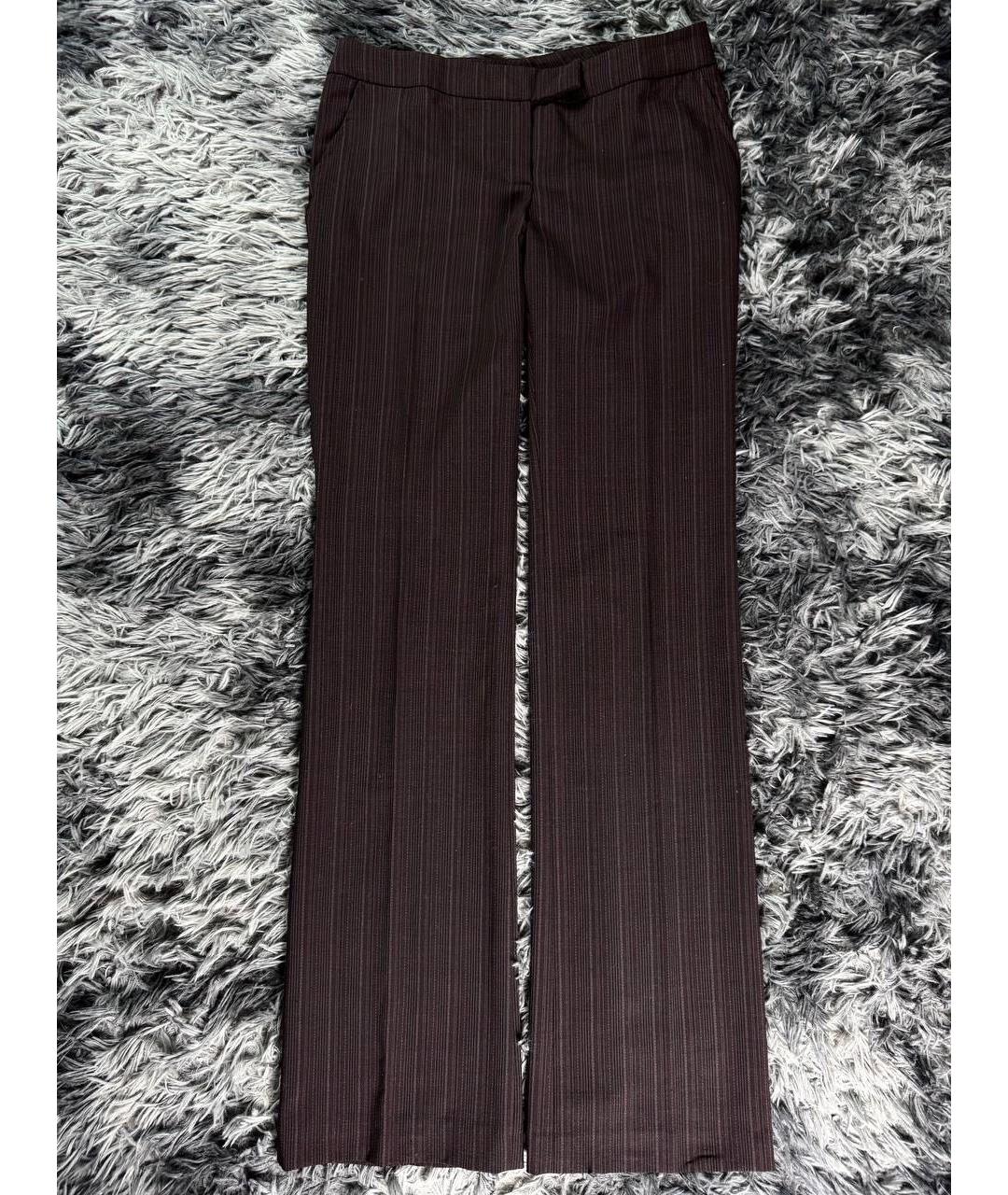 JUST CAVALLI Бордовый хлопковый костюм с брюками, фото 7