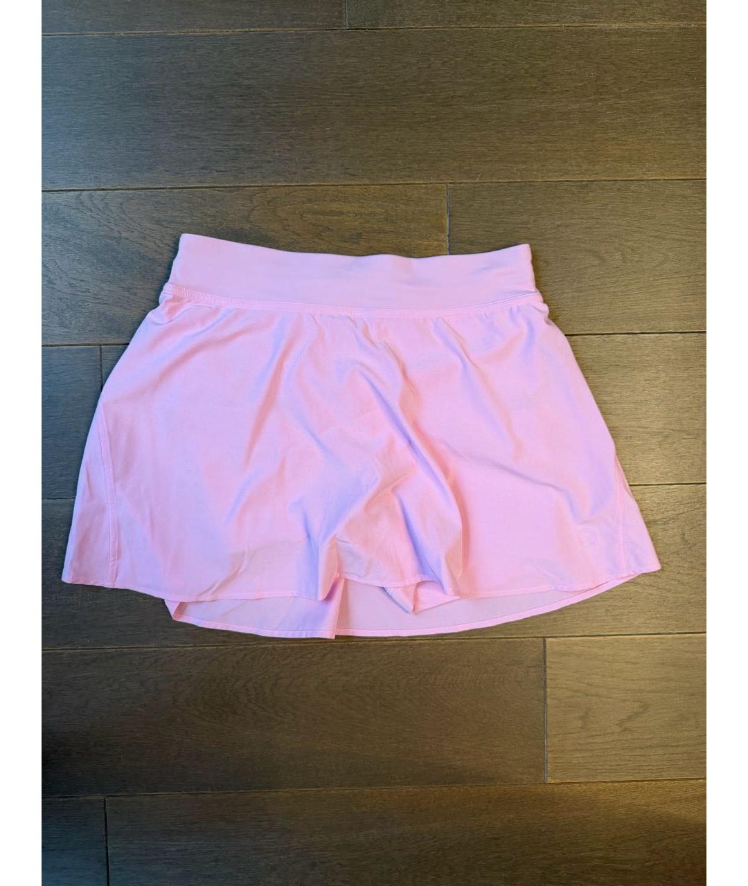 Lululemon Розовая юбка-шорты, фото 4