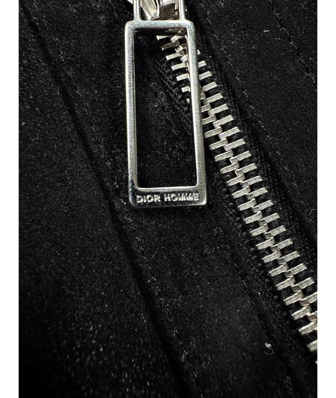 CHRISTIAN DIOR Черная хлопковая куртка, фото 8