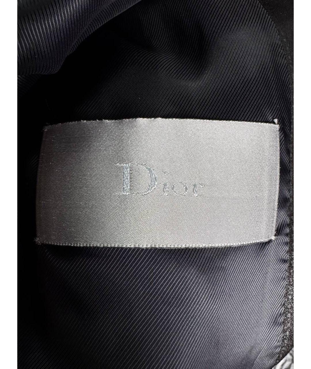 CHRISTIAN DIOR Черная хлопковая куртка, фото 7