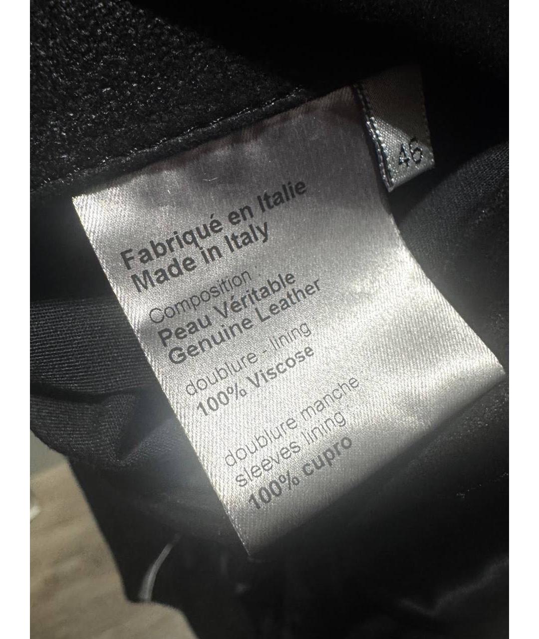 CHRISTIAN DIOR Черная хлопковая куртка, фото 6